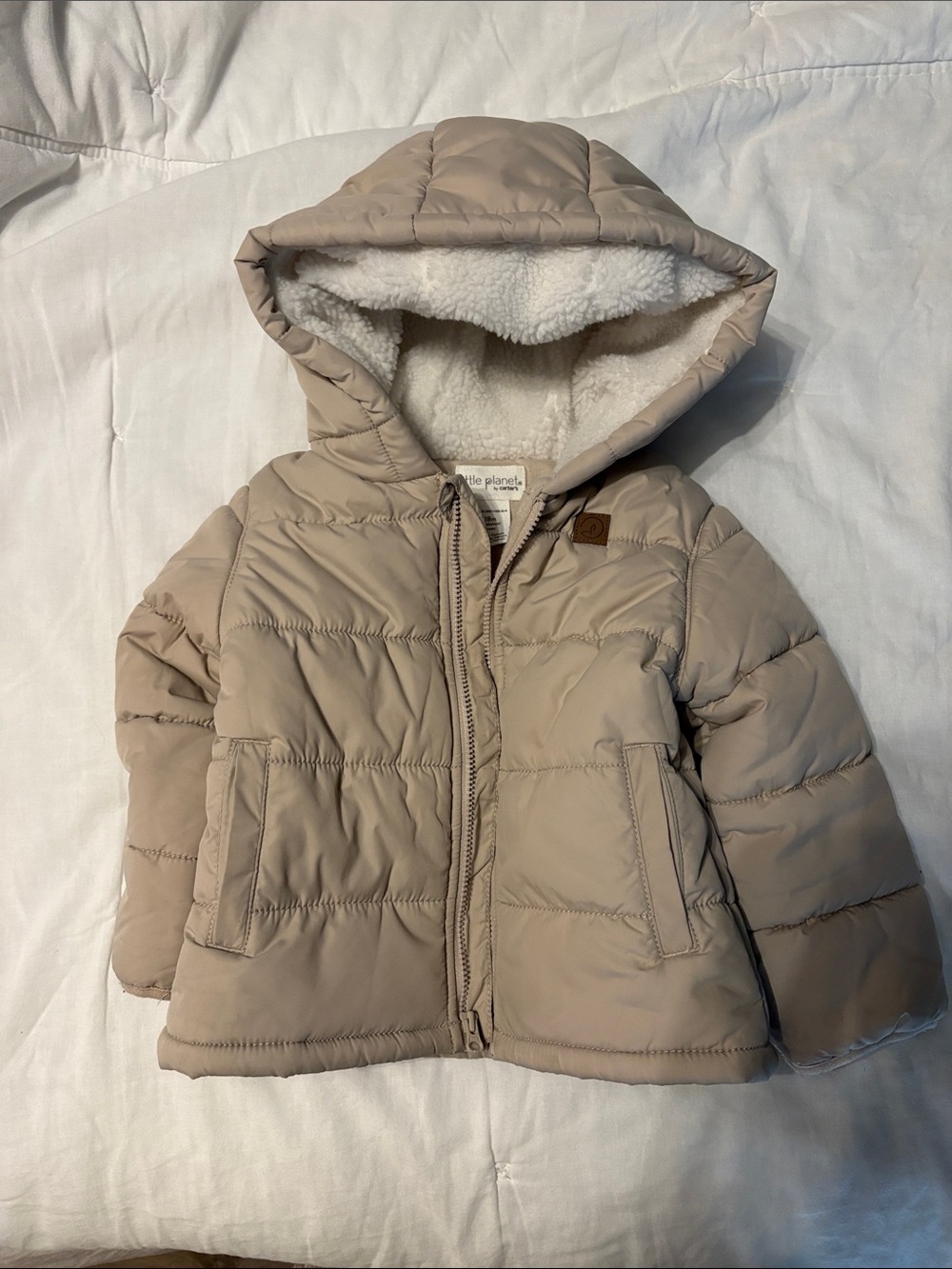 Euc little planet puffer jacket 18m
